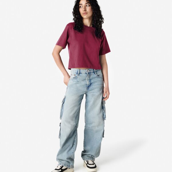 American Apparel® Boxy Cropped T-Shirt Thumbnail