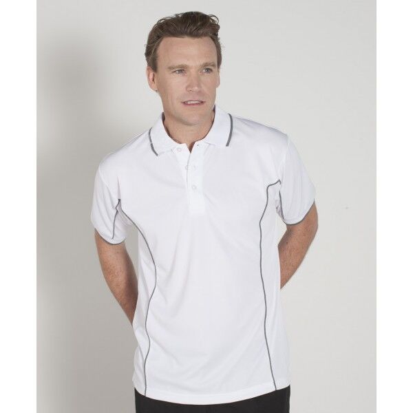 Mens S/S Piping Polo Thumbnail