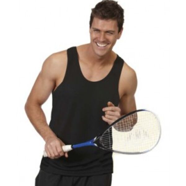Mens JB's Wear Cooldry 7PS Singlet Thumbnail