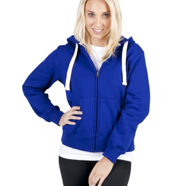 Ramo Ladies/Junior Heavy Zip Fleece Hoodie Thumbnail